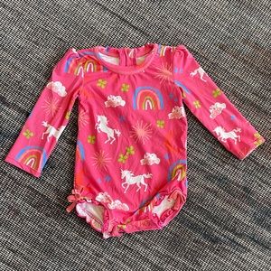 Hatley Baby Swimsuit/Rash guard, 6-9 months, EUC